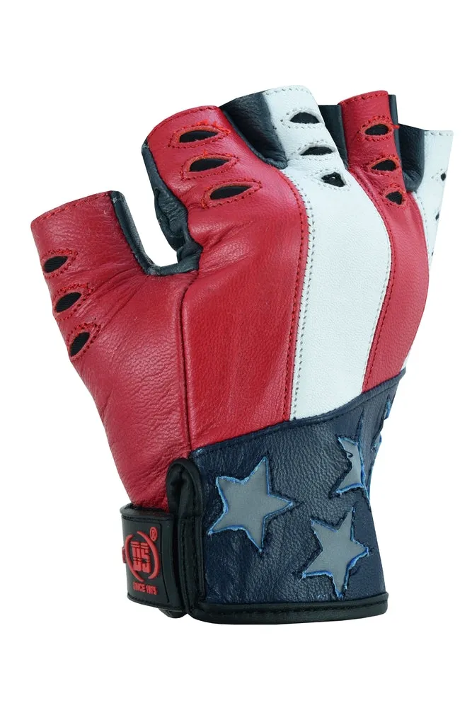 DS1215 Freedom Leather Fingerless Gloves