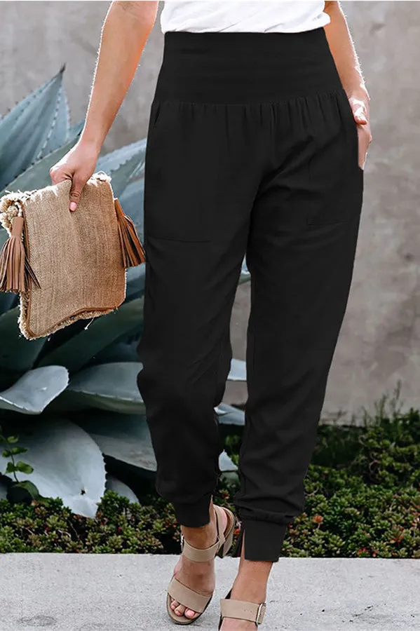 Dunnmall Hot and Bothered Pocketed Cotton Joggers