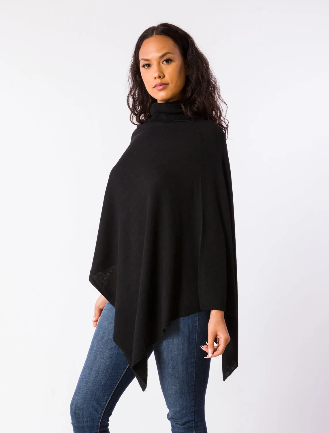 EDEN 'TURTLENECK' PONCHO