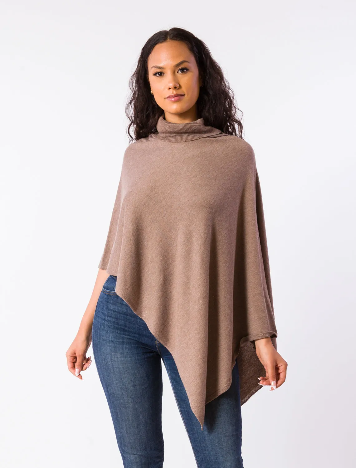 EDEN 'TURTLENECK' PONCHO