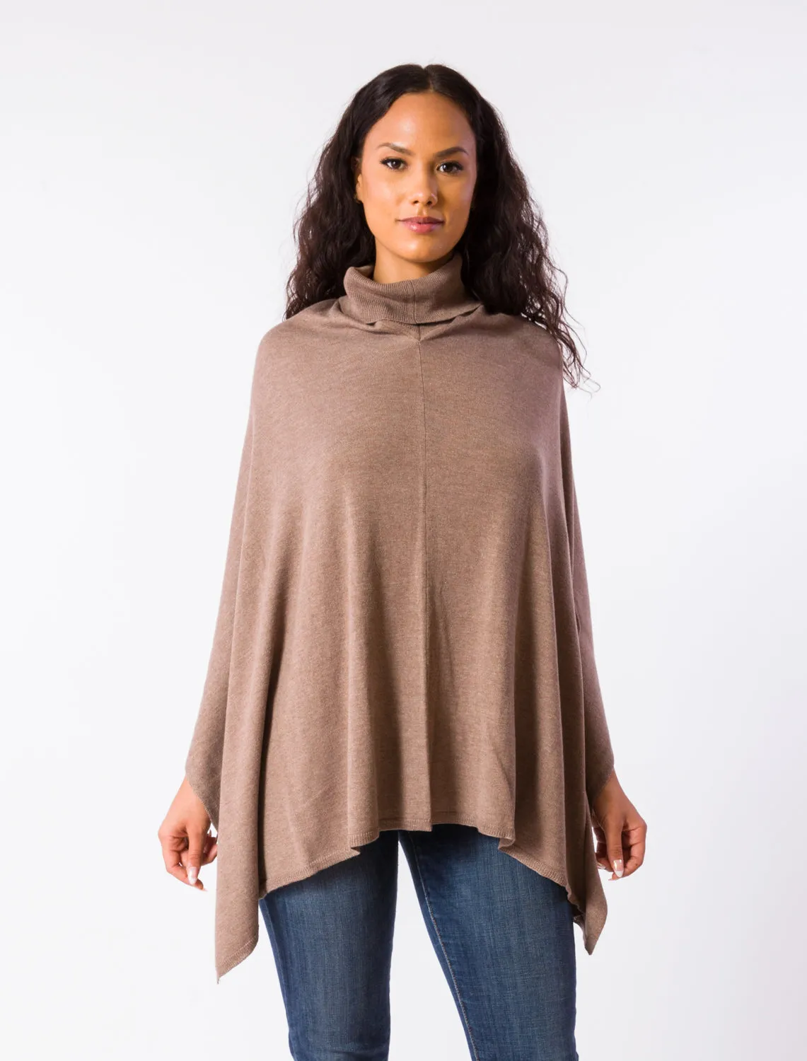 EDEN 'TURTLENECK' PONCHO