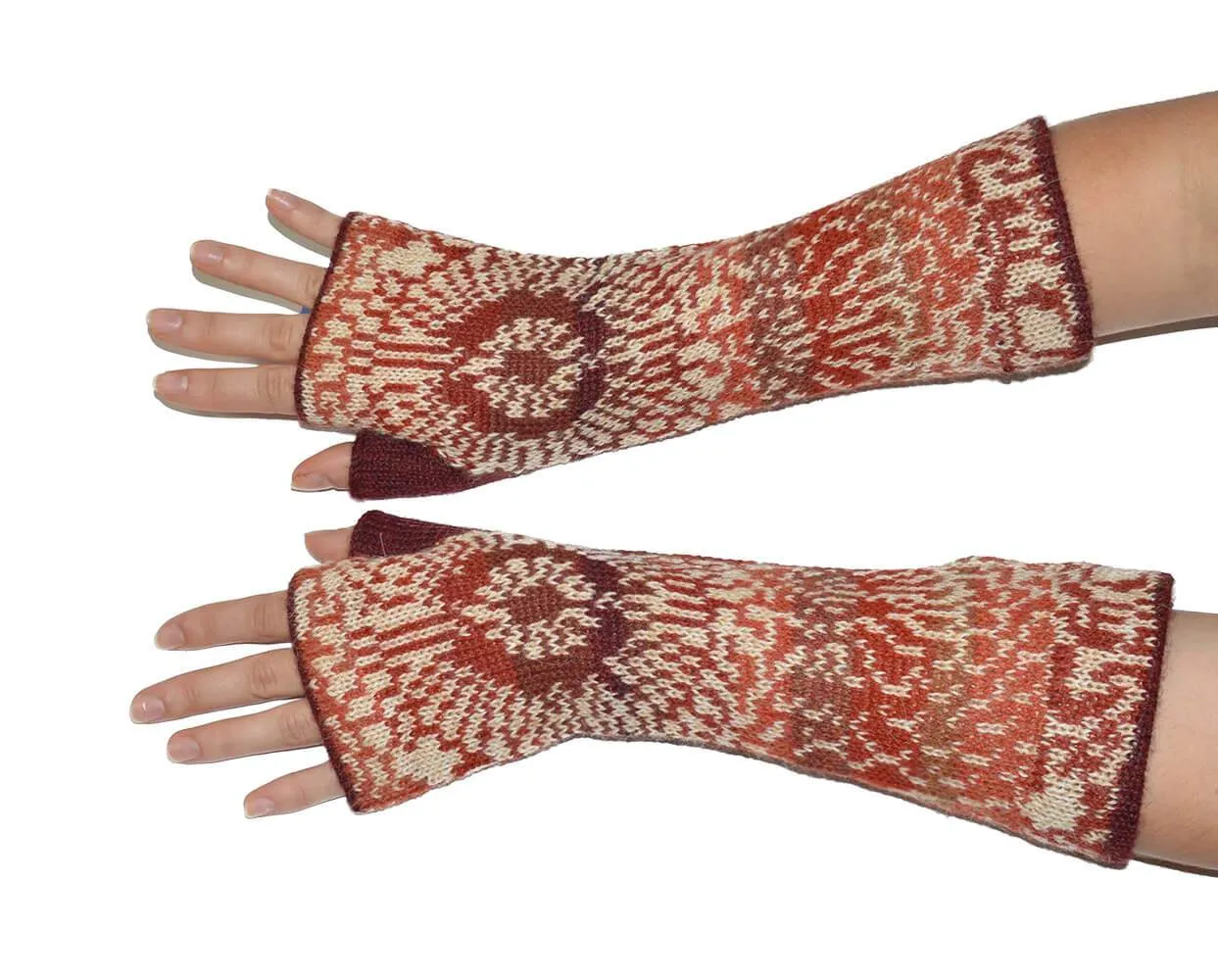 Elba Women's Fingerless Alpaca Gloves