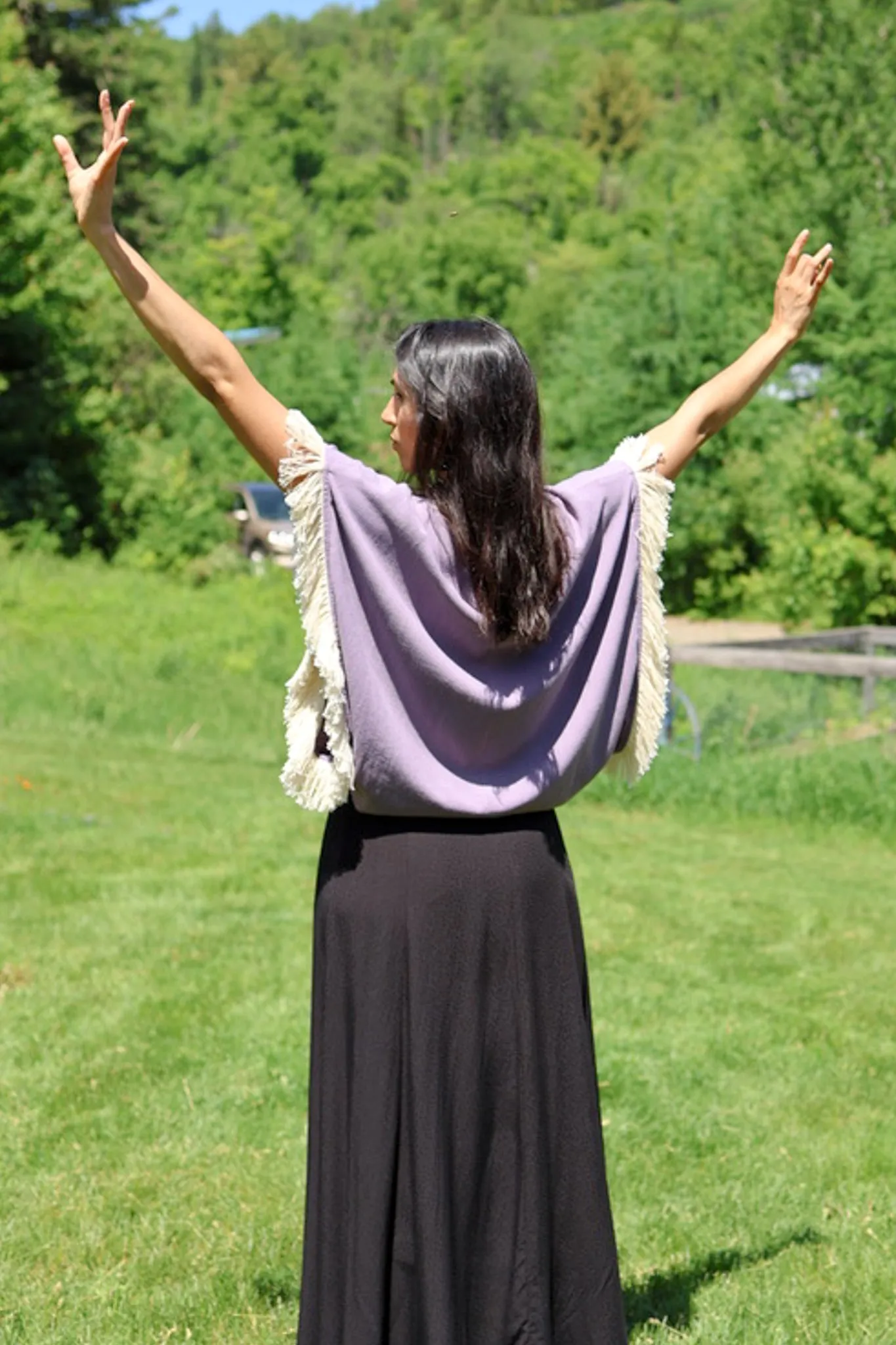 Empty Vessel Top  - Lavender