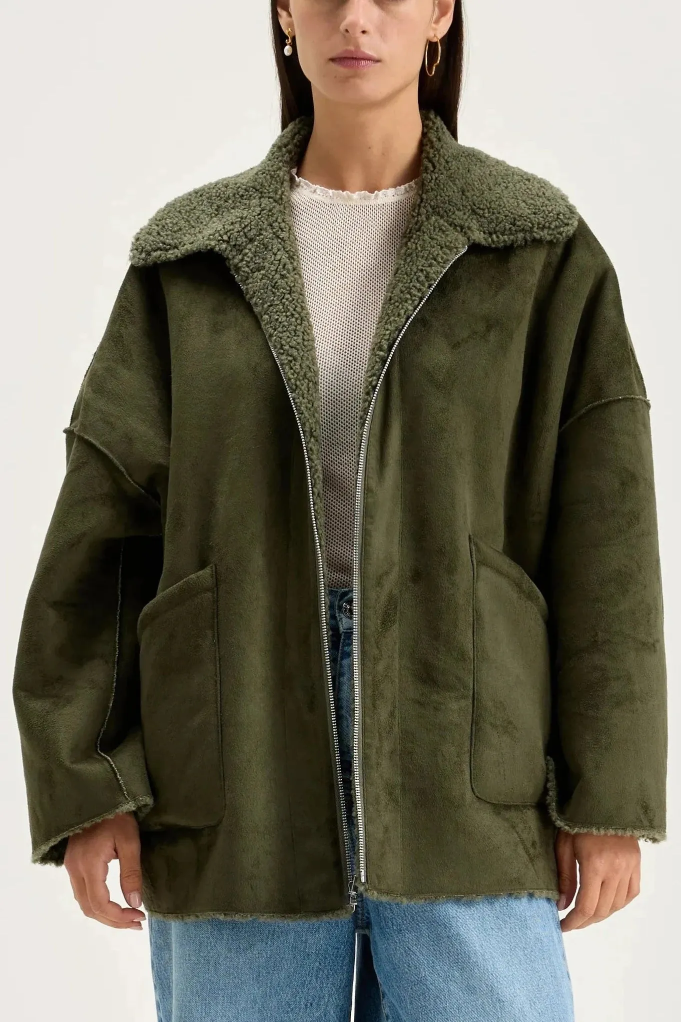 Ethel Jacket, Moss