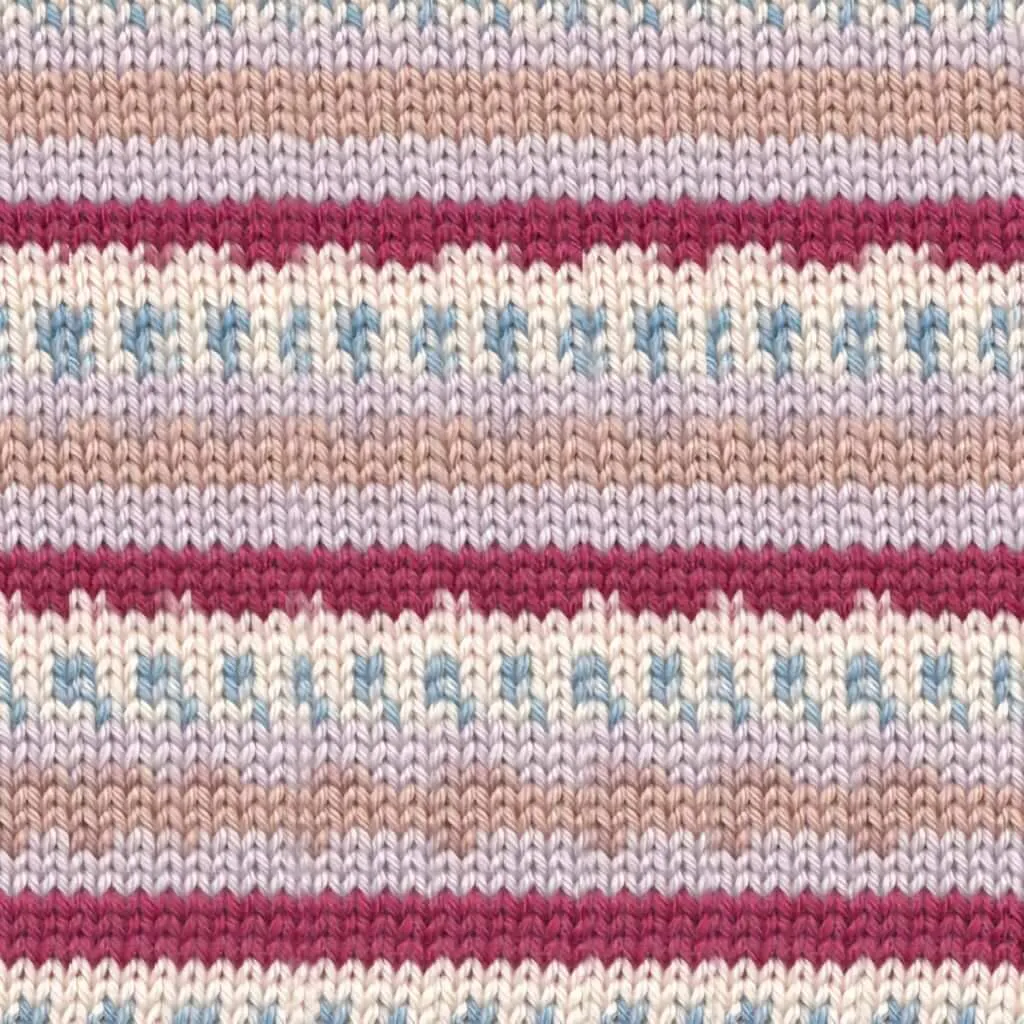 Fair Isle Worsted Sock Yarn by Euro Baby