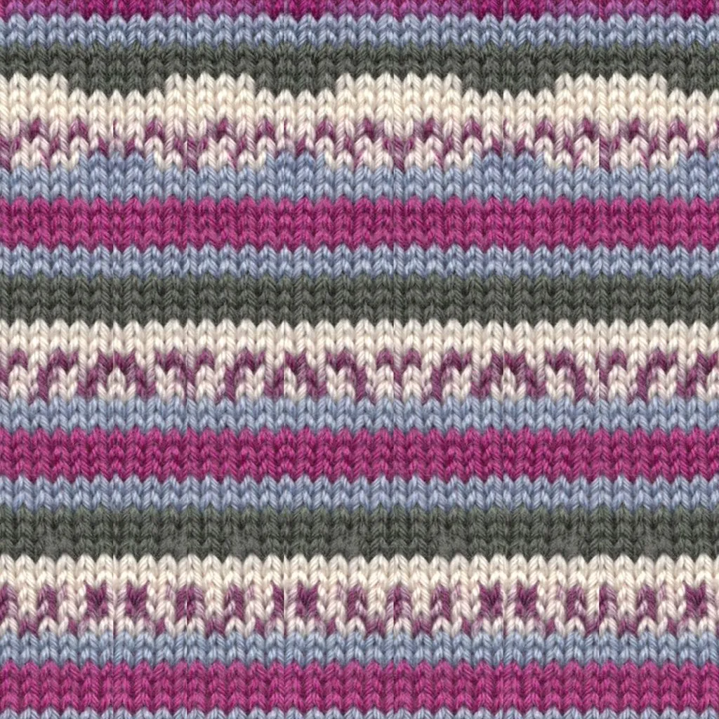 Fair Isle Worsted Sock Yarn by Euro Baby