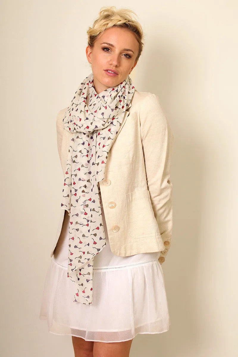 Flying Kite Chiffon Soft Scarf