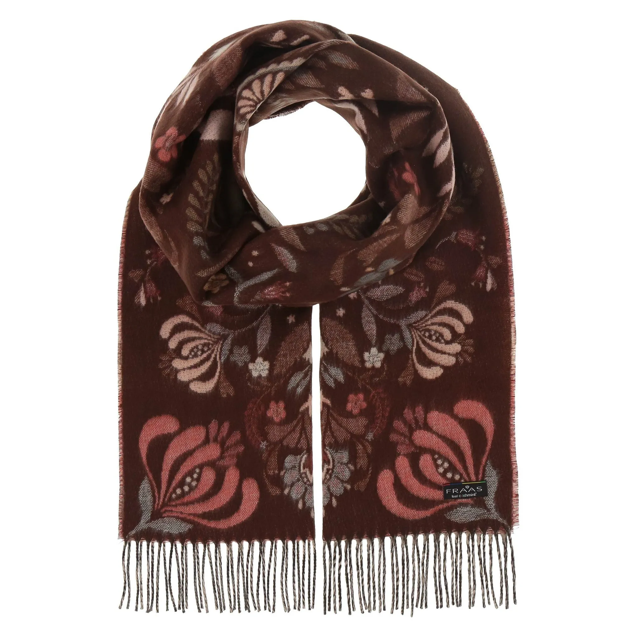 Folklore Ornamental Shawl, Barolo