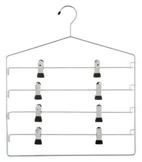 Four-Tier Swing Arm Clip Hanger