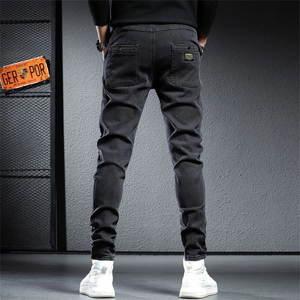 Funki Buys | Pants | Men's Slim Fit Cargo Streetwear Pants