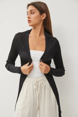 Gentle Times Long Ribbed Cardigan- 3 Colors!