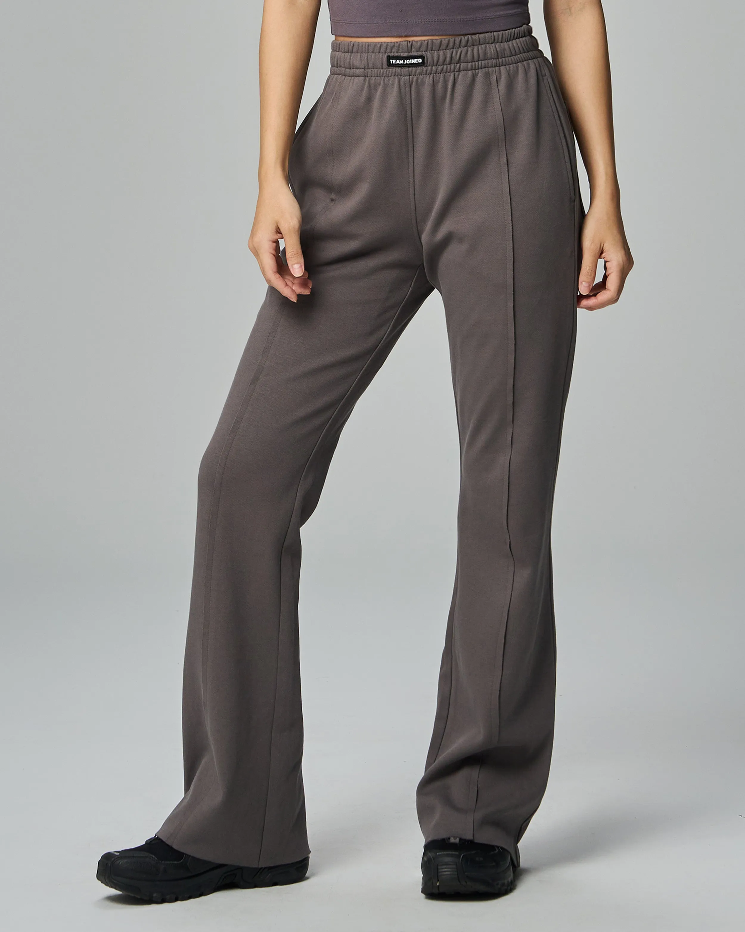 High-Waisted Raw Cut Pant