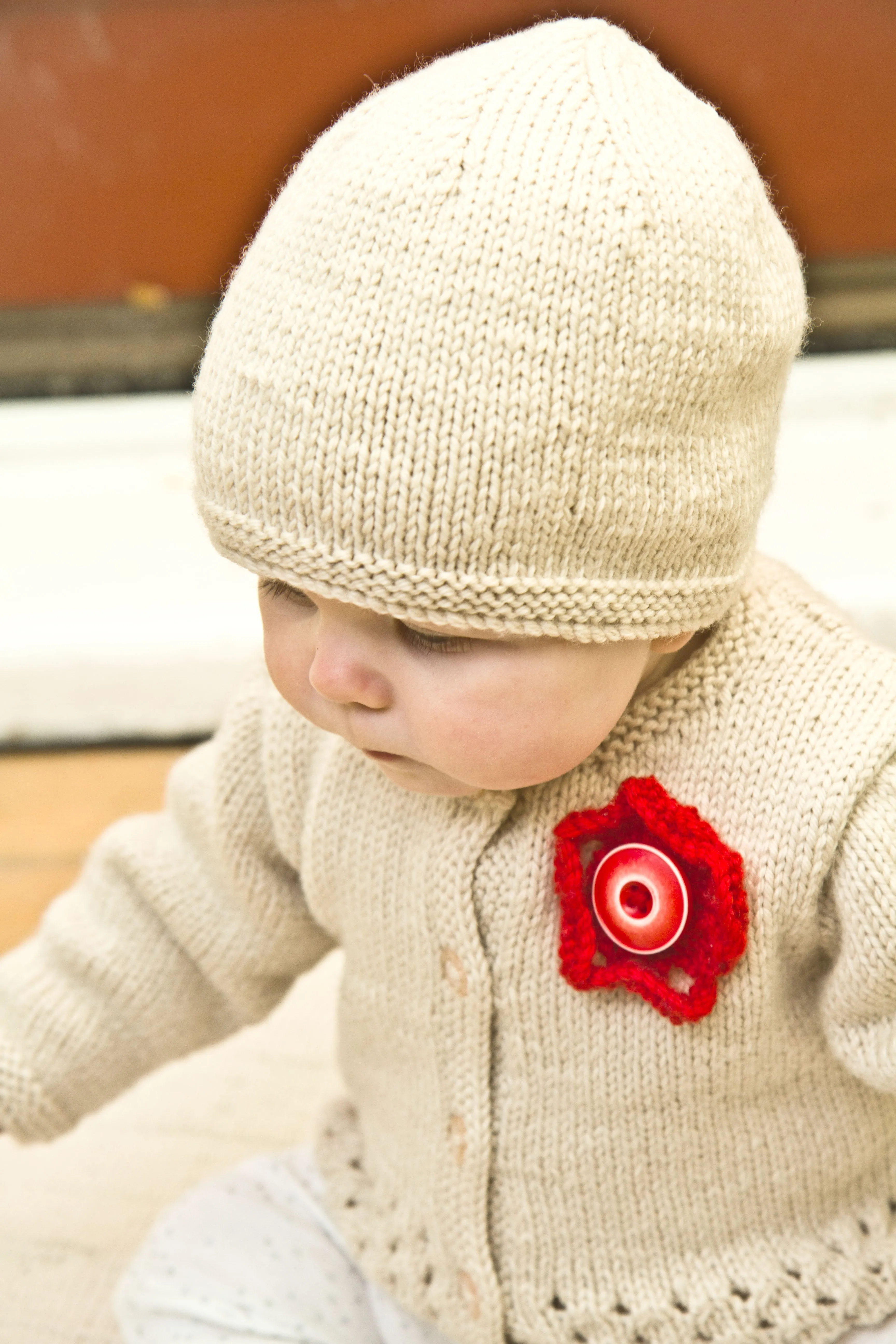 Indiana Cardi and Hat