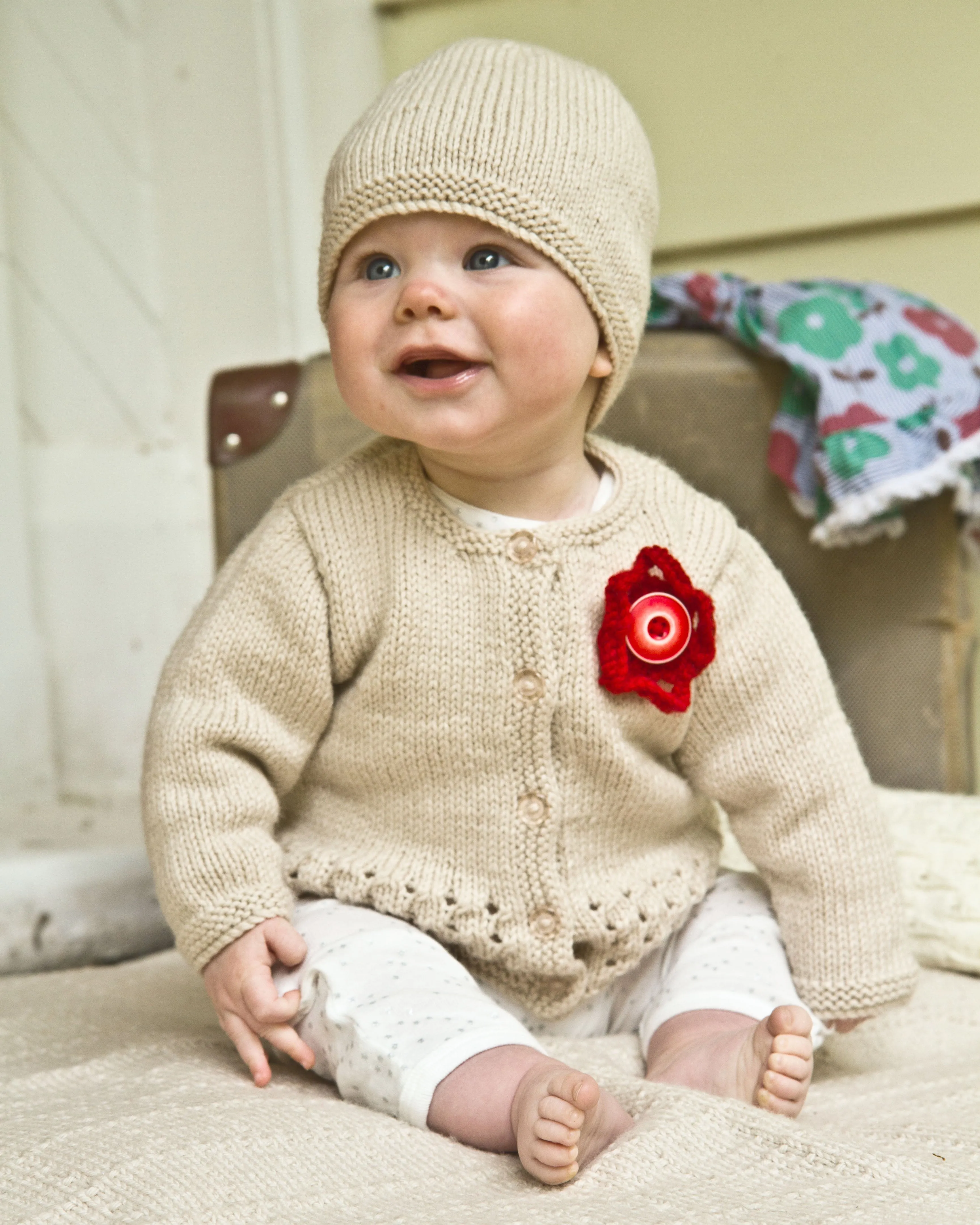 Indiana Cardi and Hat