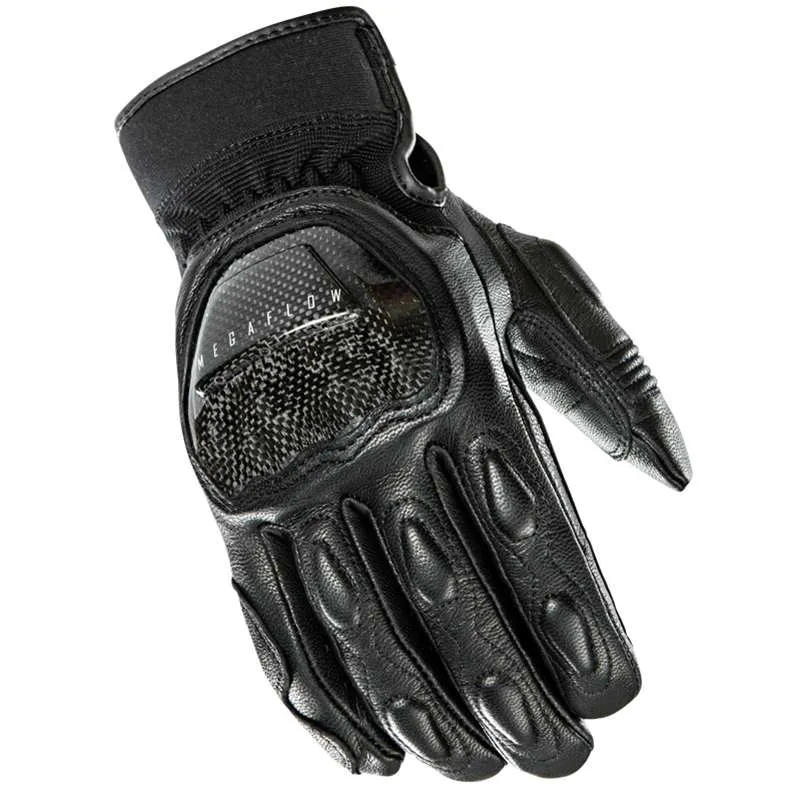 Joe Rocket Speedway Mens Leather Gloves Black/Black