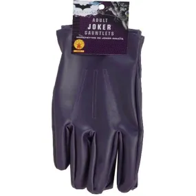 Joker Adult Size Purple Gloves Batman Dark Knight Costume Accessory