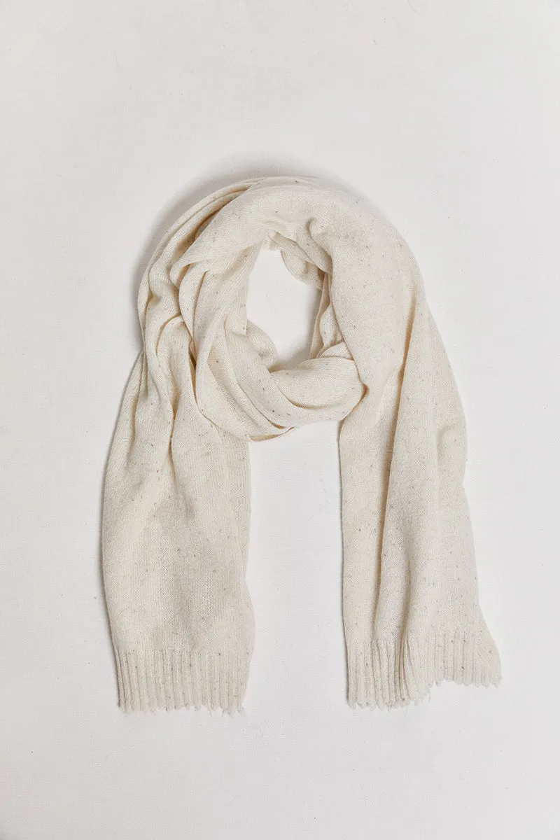 june cashmere fleck scarf