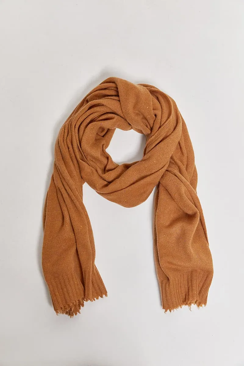 june cashmere fleck scarf