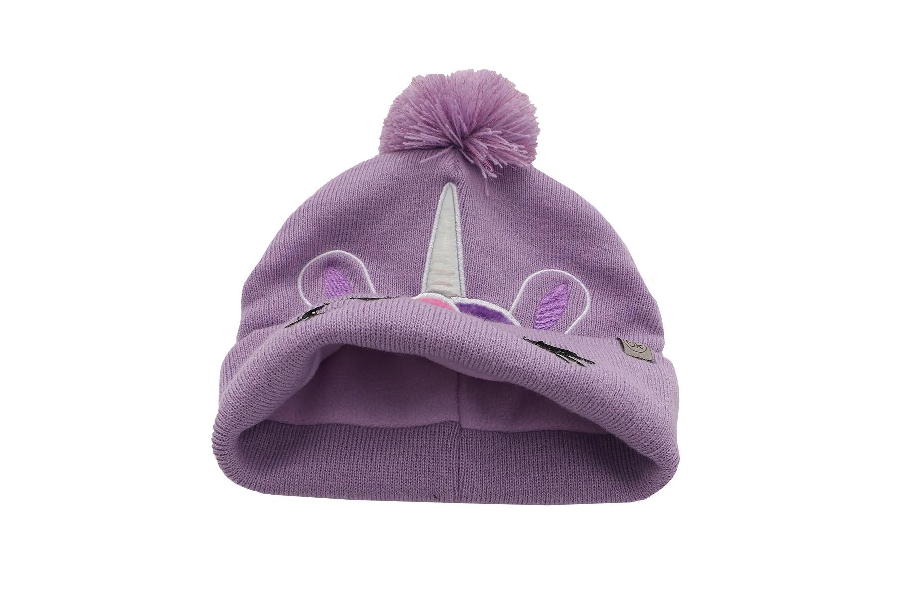 Kids Knitted Beanie - Unicorn