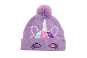 Kids Knitted Beanie - Unicorn