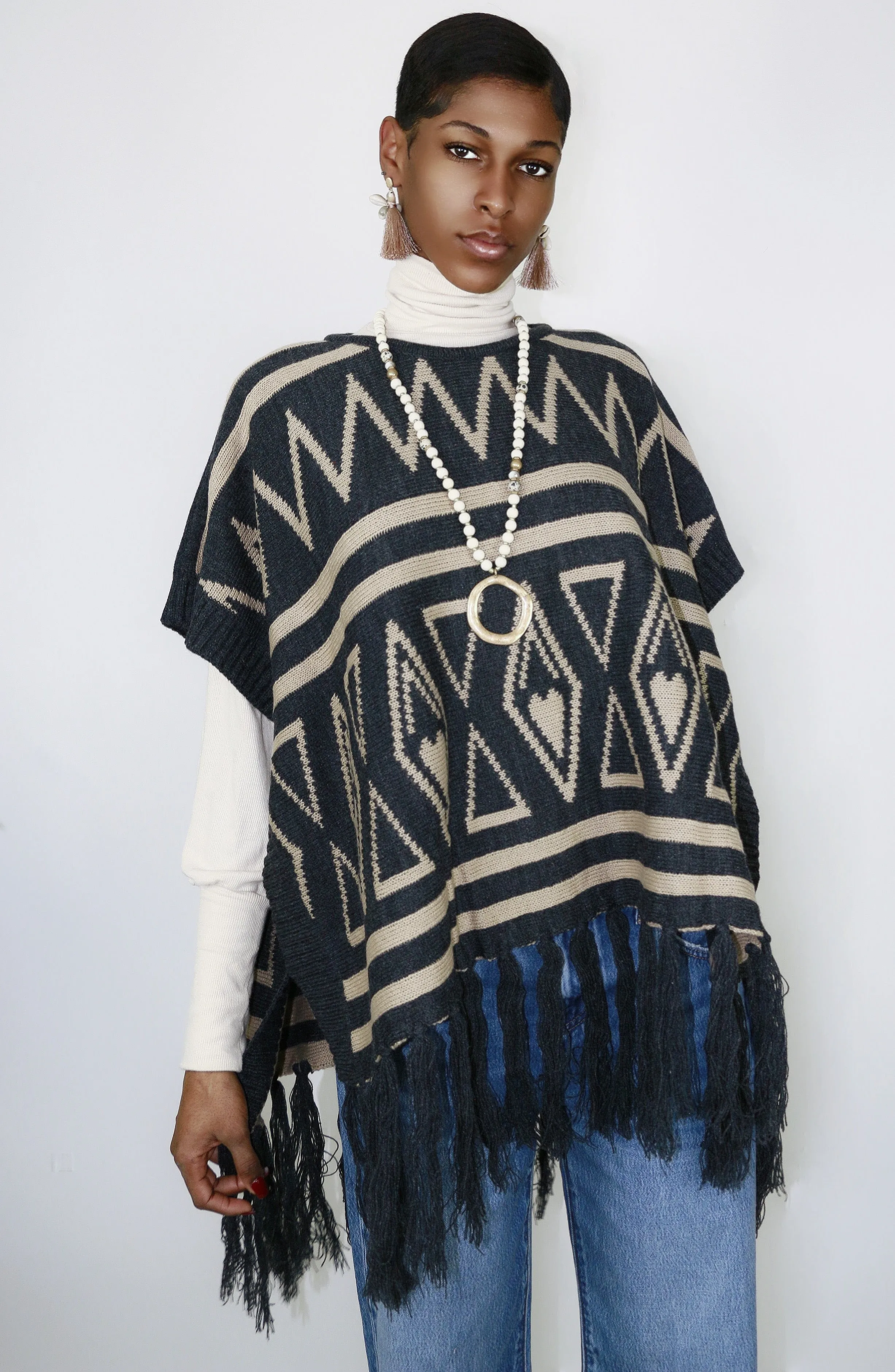 Kino Knit Poncho