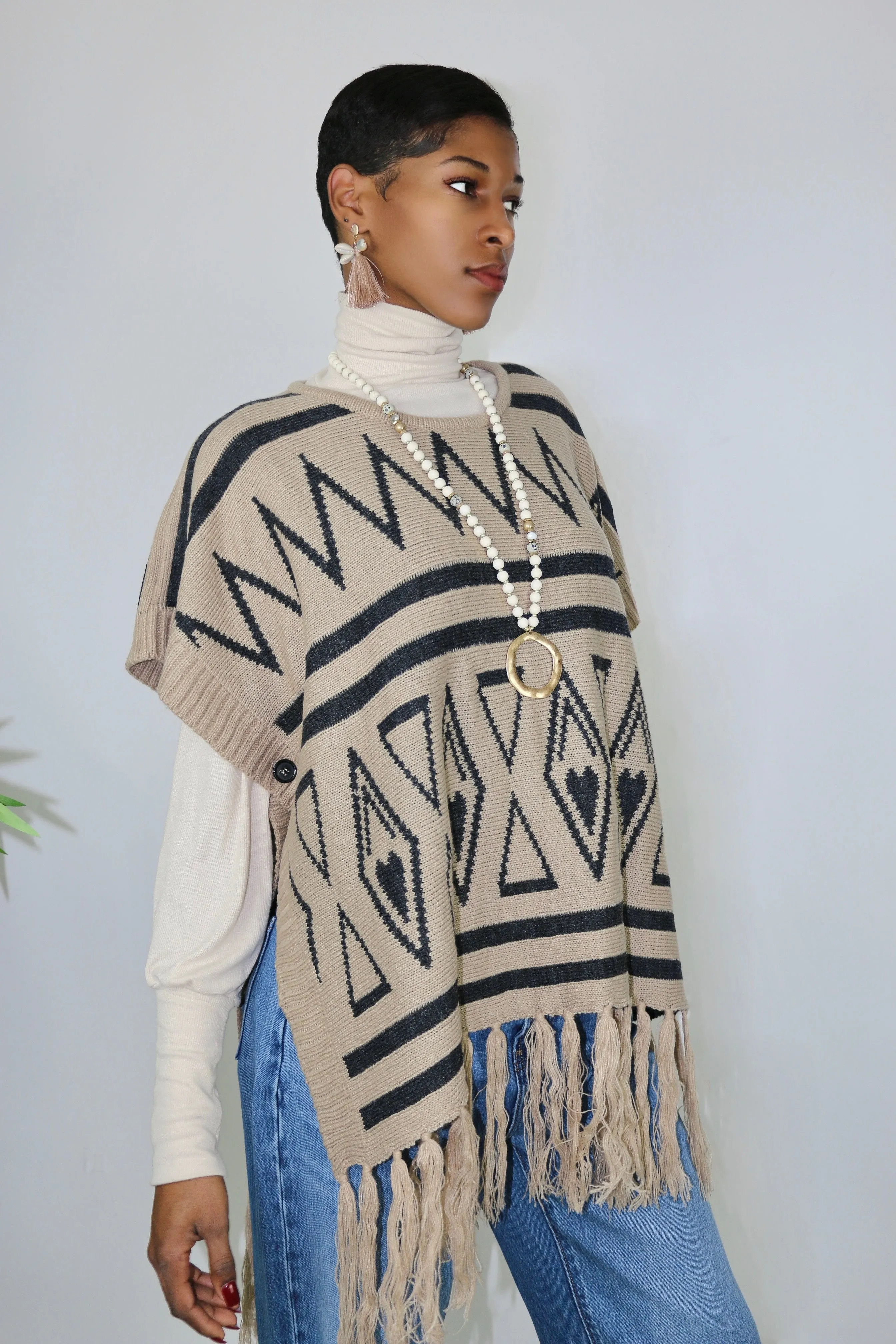 Kino Knit Poncho