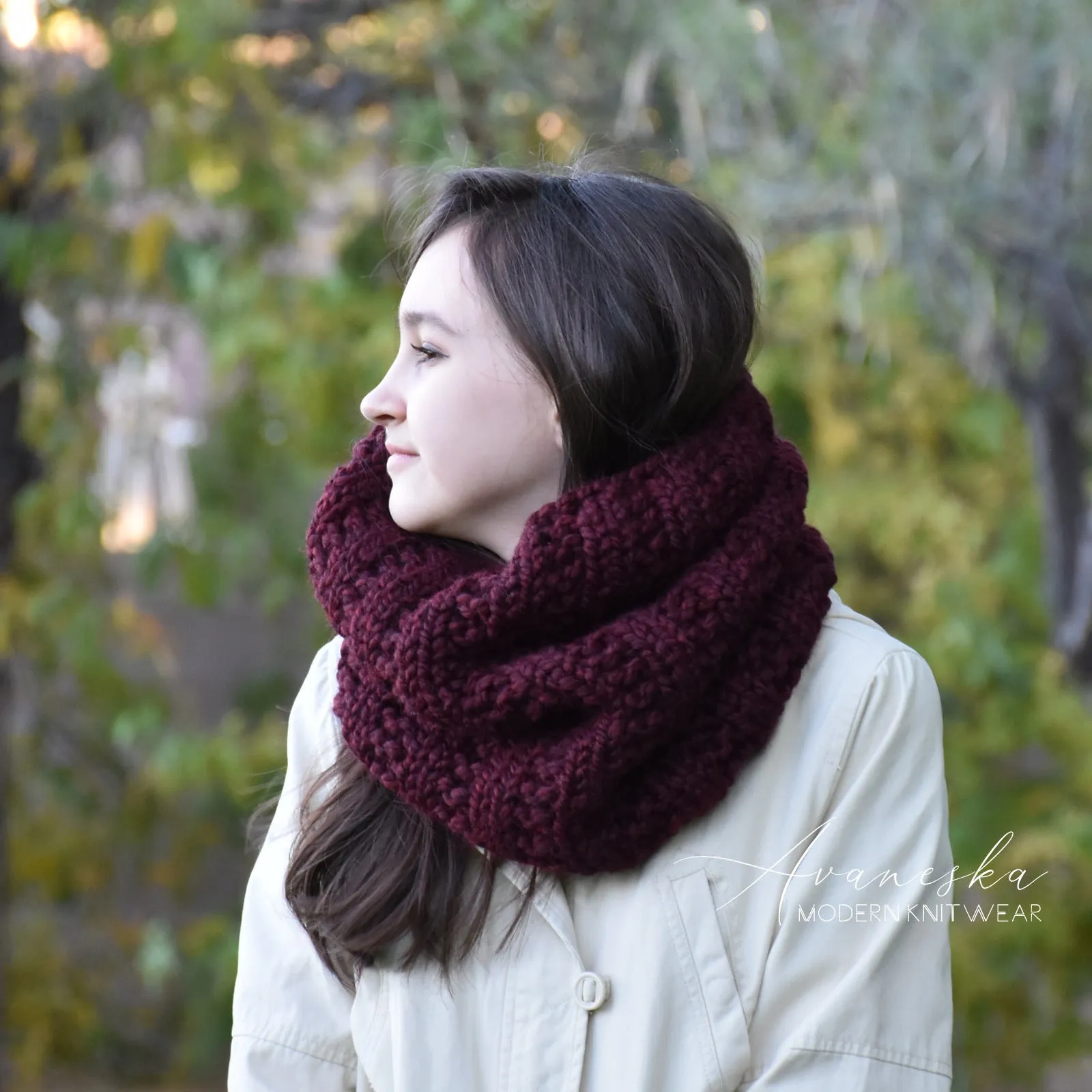 Knit Chunky Scarf | THE PITTSBURGH