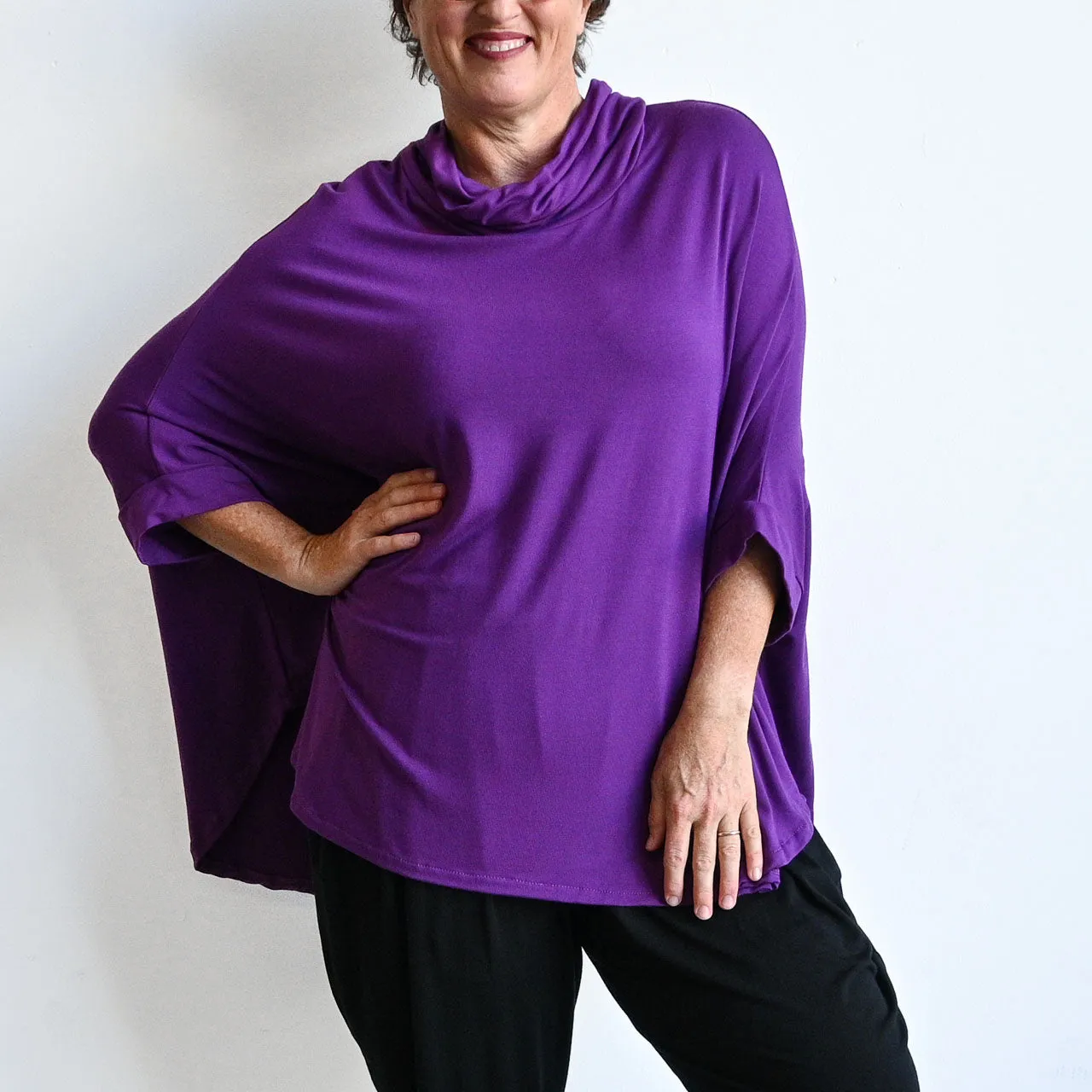 Lazy Days Cape Top by KOBOMO Bamboo