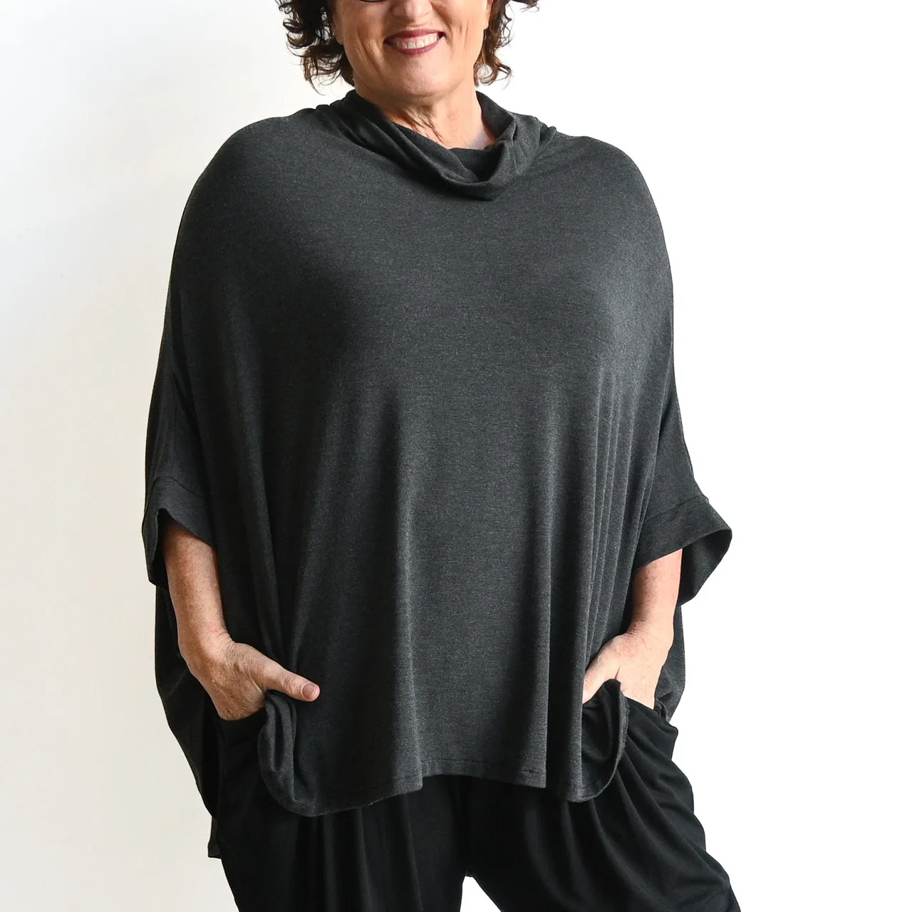 Lazy Days Cape Top by KOBOMO Bamboo