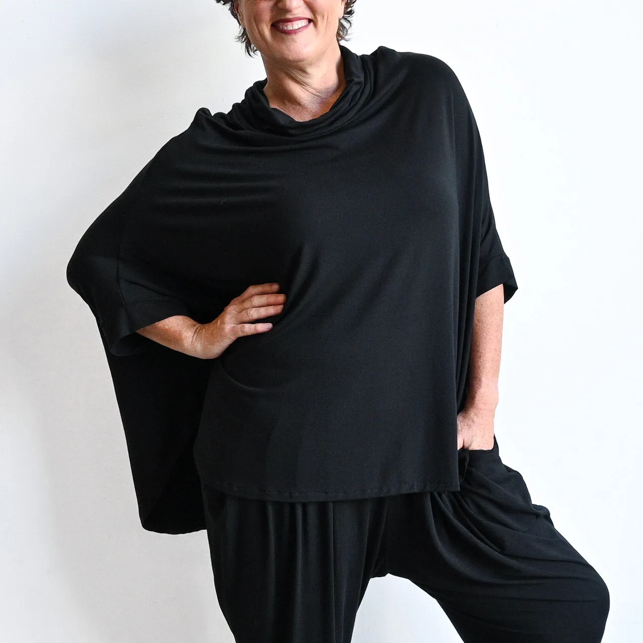 Lazy Days Cape Top by KOBOMO Bamboo