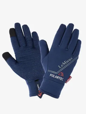 LeMieux PolarTec Glove Navy