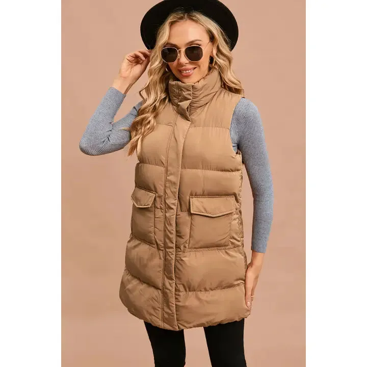 Lindsey Longline Puffer Vest