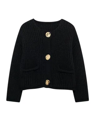 Lucy Long Sleeve Knit Cardigan