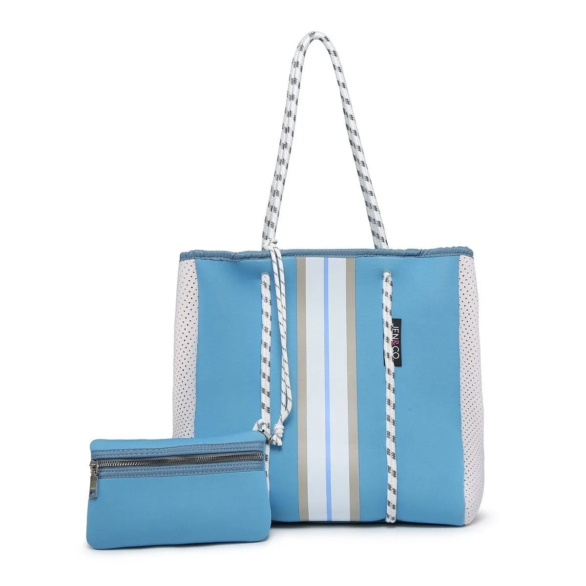 M2011STRP Stripe Multifunctional Neoprene Tote