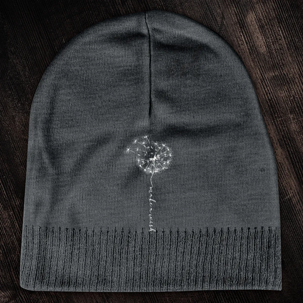 Make A Wish Dandelion Beanie