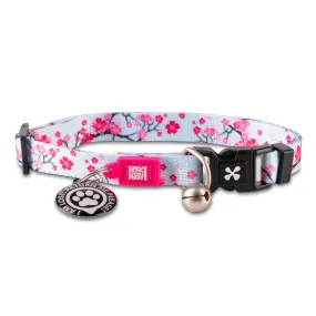 Max and Molly Cherry Blossom Smart ID Cat Collar