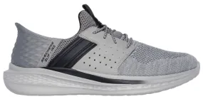 MEN'S SKECHERS SLIP-INS RELAXED SLADE-OCON | GRAY