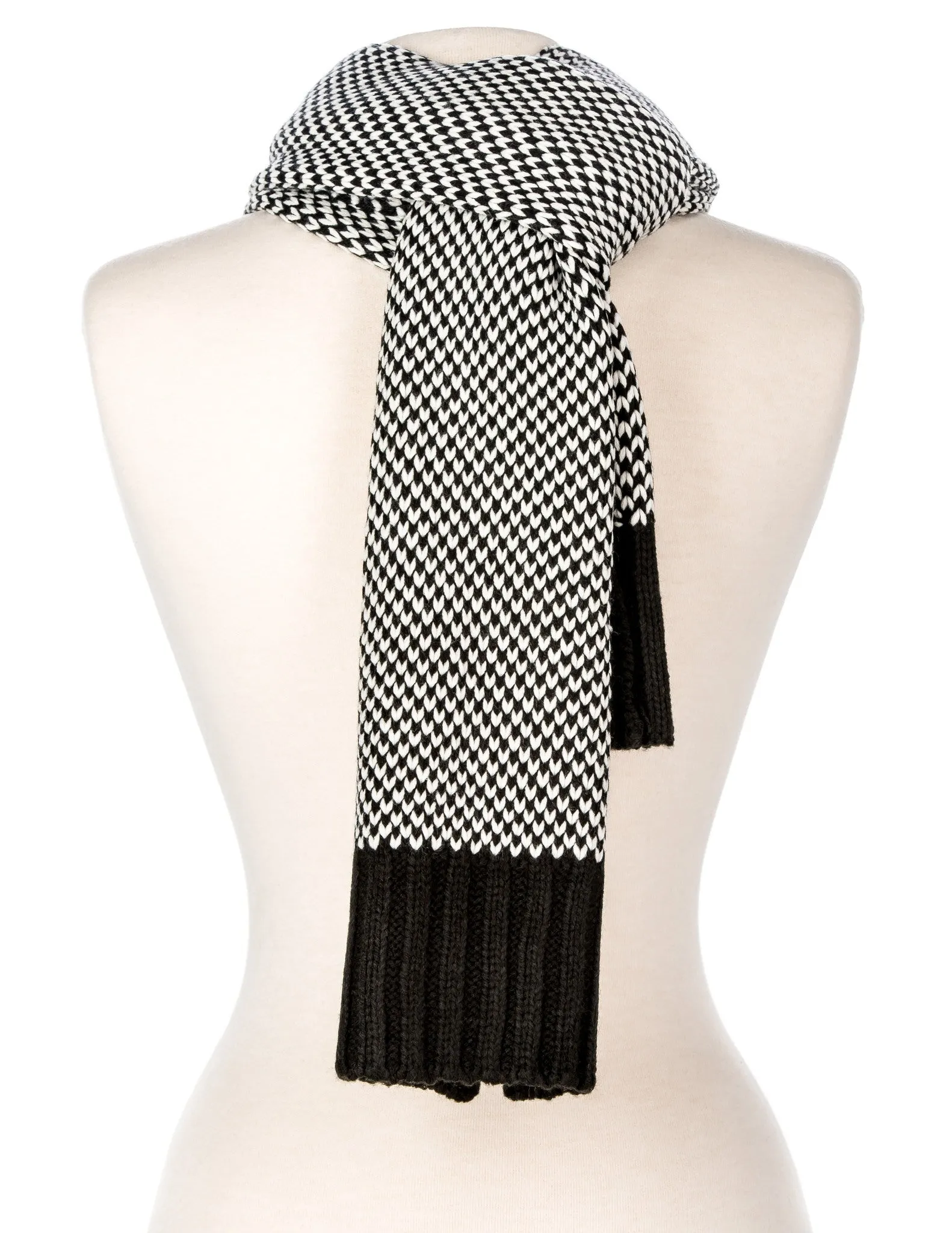 Men's Two-Tone Manhattan Winter Scarf