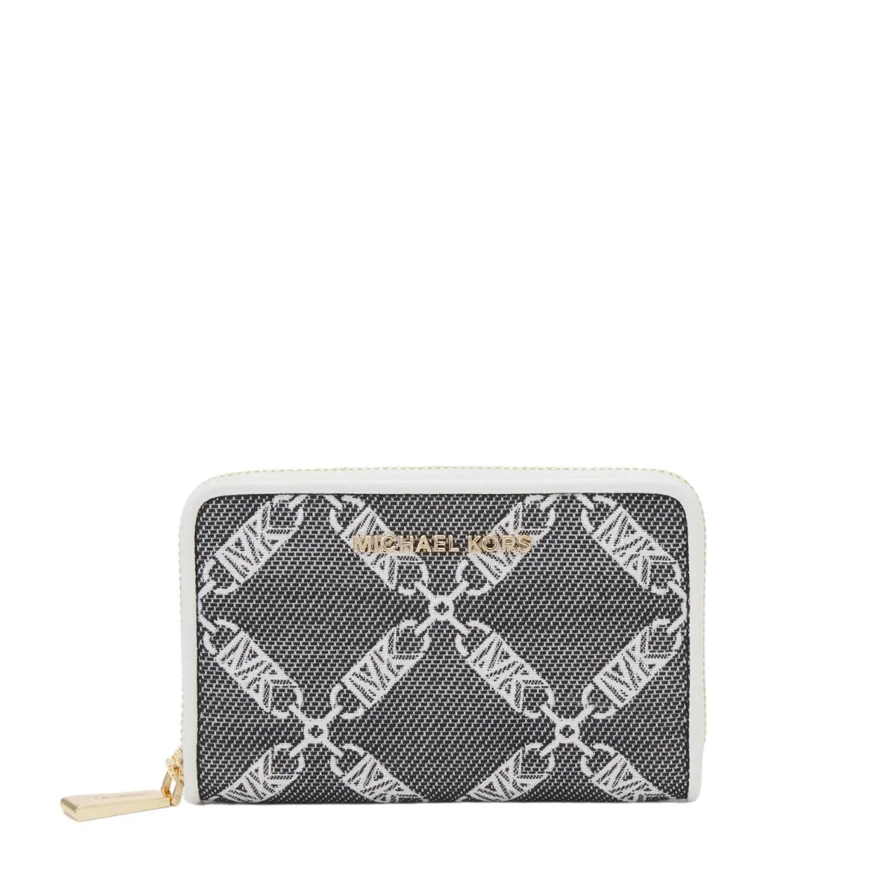 Michael Kors Logo Black/Optic White Wallet