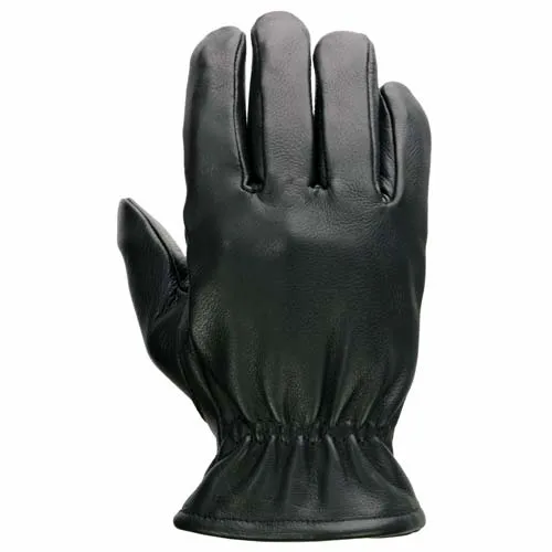 Milwaukee Leather SH858 Men's Black Thermal Lined Deerskin Motorcycle