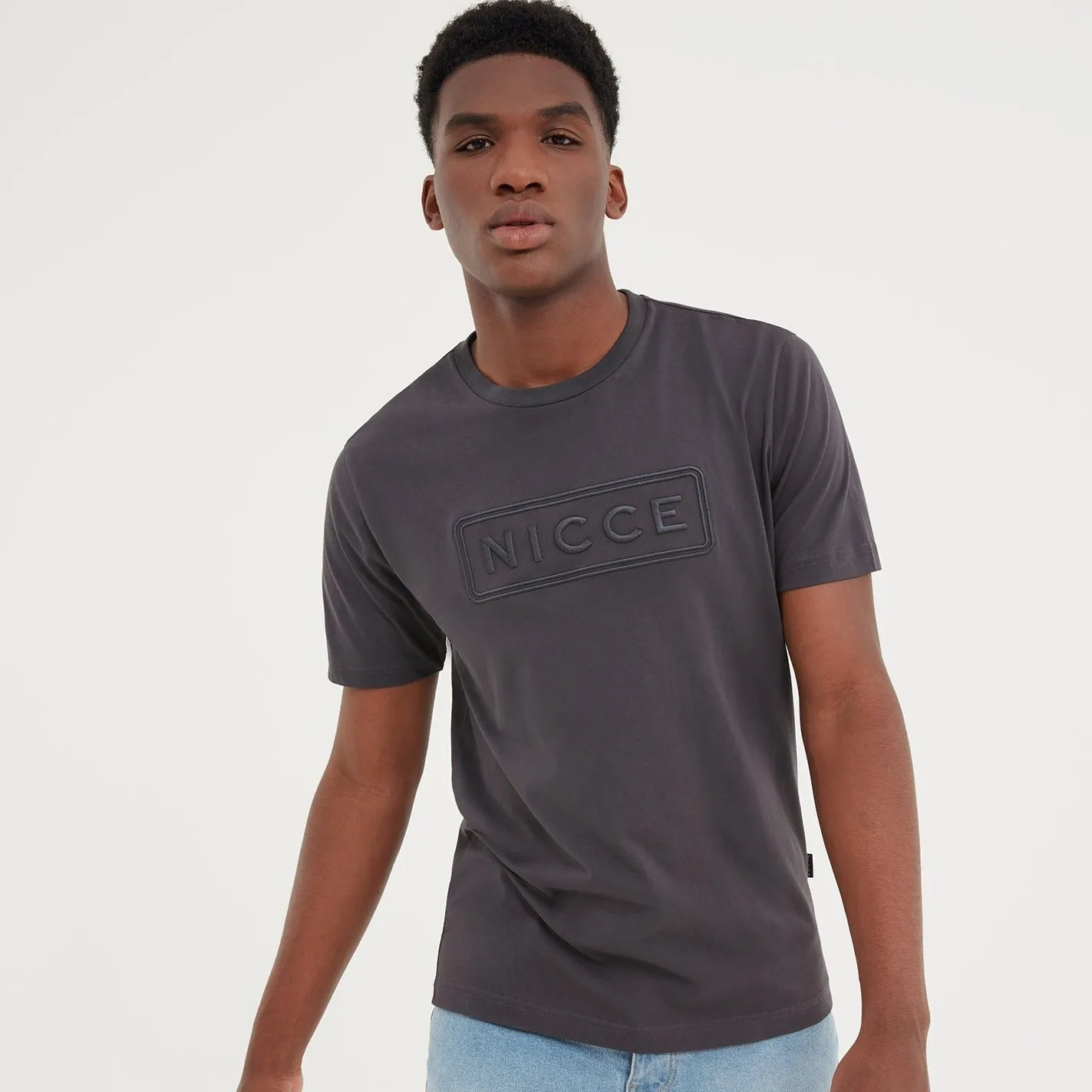 NICCE MENS TALIN T-SHIRT | COAL