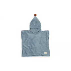 nobodinoz So Cute Poncho Blue