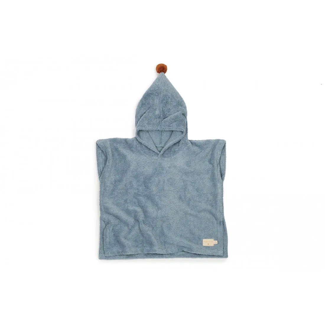 nobodinoz So Cute Poncho Blue