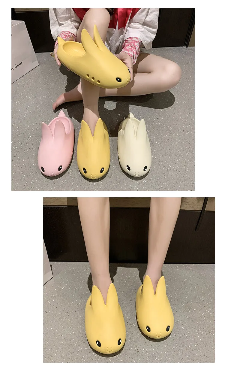 Non-slip Bunny Cloud Comfy Slippers