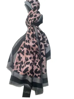 Oblong Scarf AnimAl Print