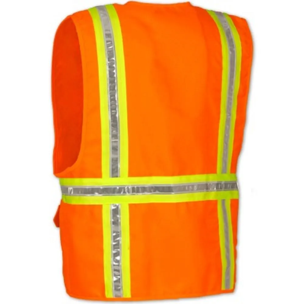 OccuNomix XTRANS NON-ANSI High Visibility Surveyor Safety Vest, 1 Each