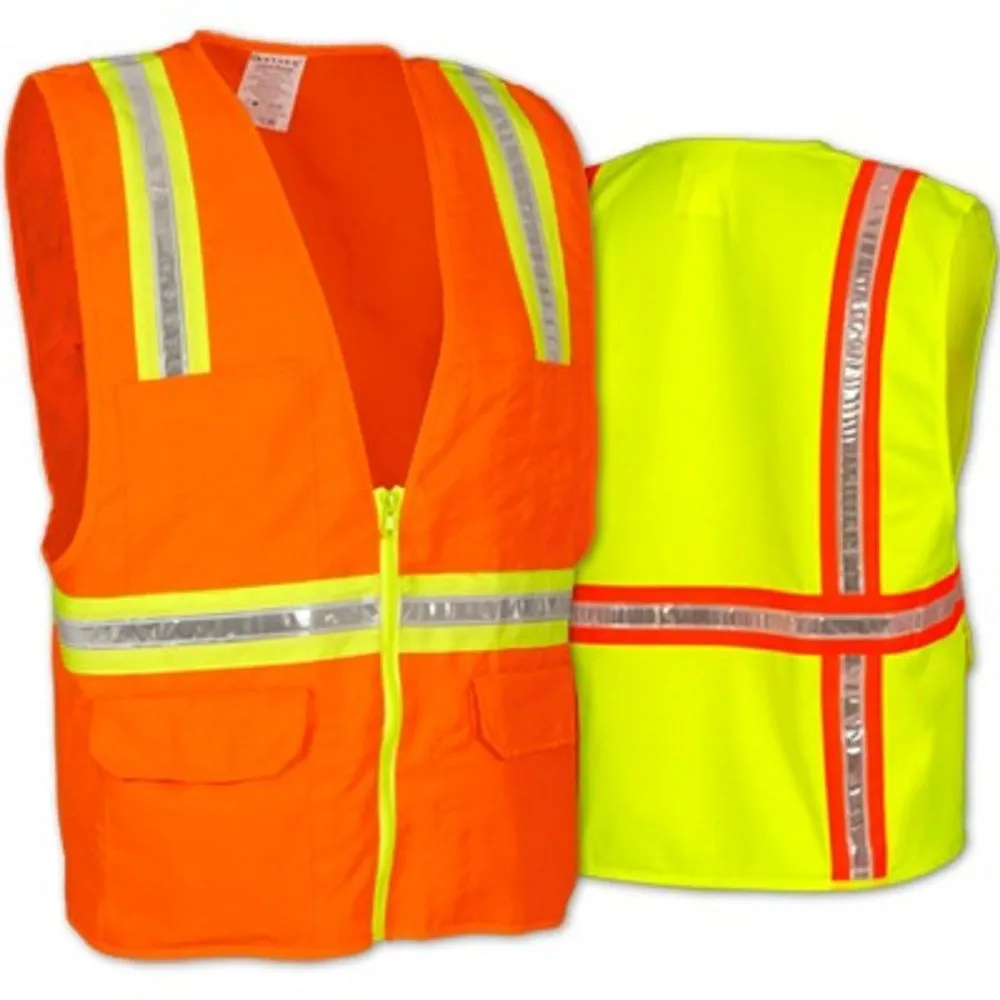 OccuNomix XTRANS NON-ANSI High Visibility Surveyor Safety Vest, 1 Each