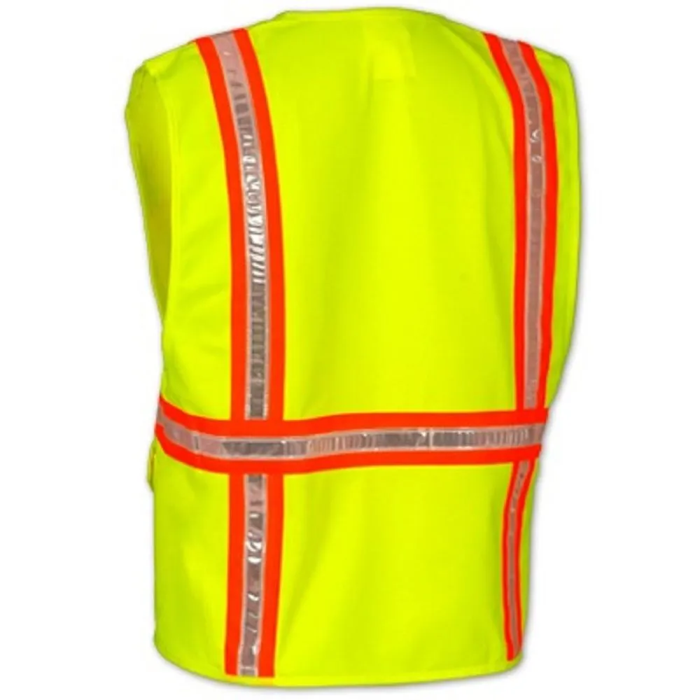 OccuNomix XTRANS NON-ANSI High Visibility Surveyor Safety Vest, 1 Each