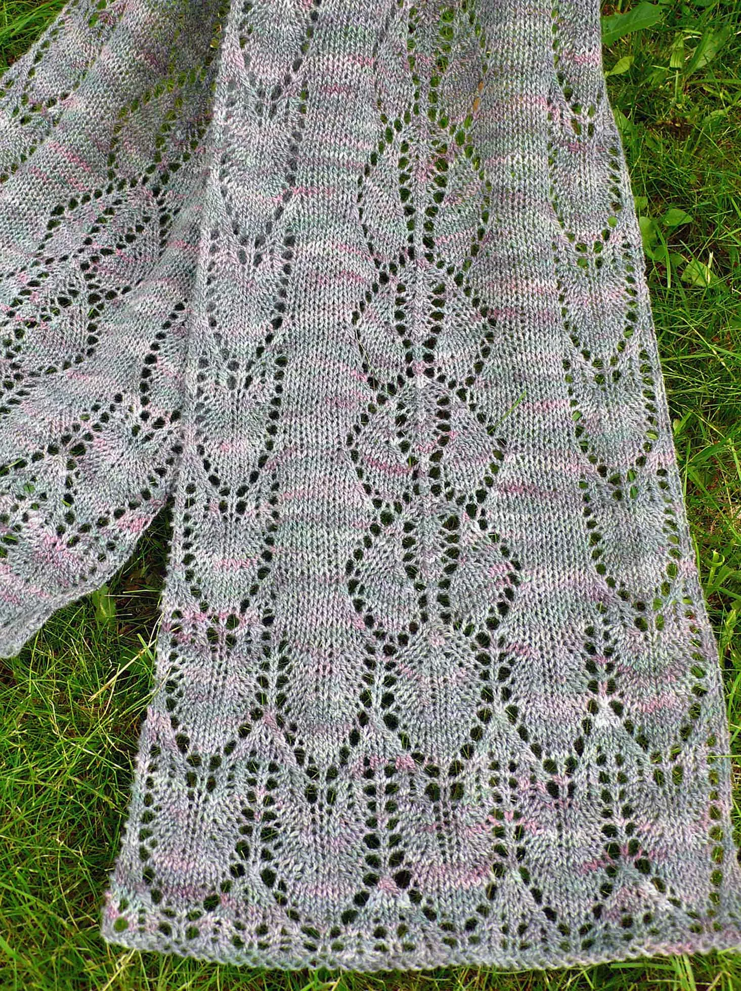 Orchid Lace Scarf <br/><small>knitting pattern</small>