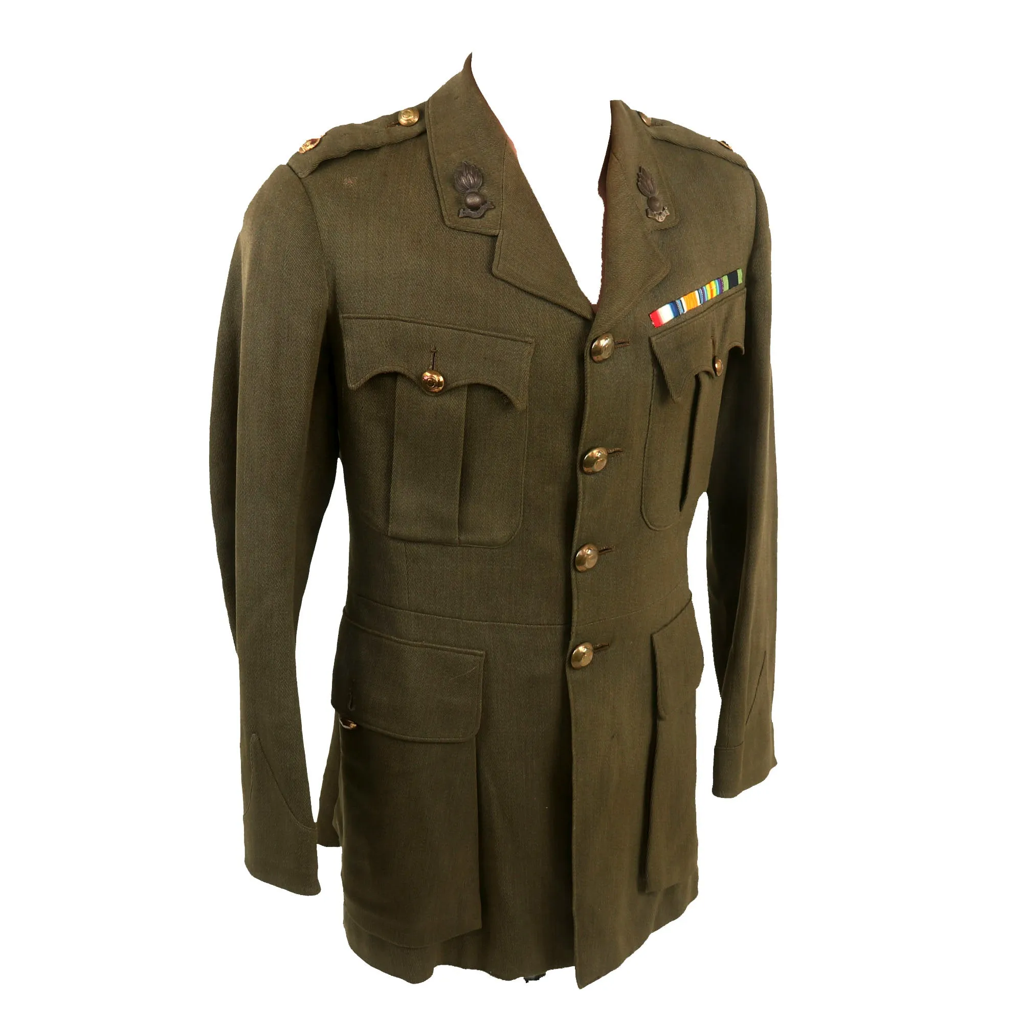 Original British WWI Royal Engineers Model 1916 Uniform Tunic